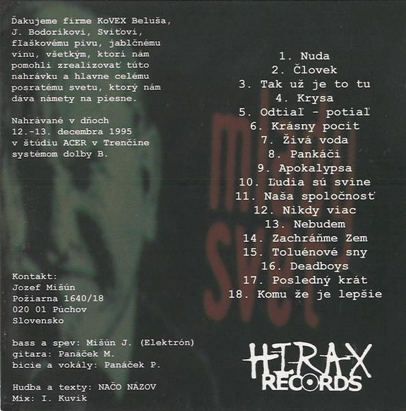 Načo Názov ‎– Komu že je lepšie... (CD) - foto 2