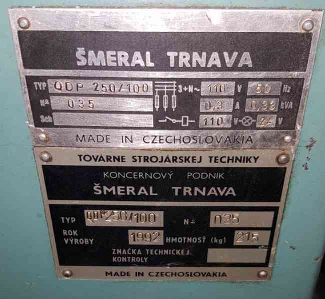 Přímočaré dělicí zařízení QDP 250/100 (10502.) - foto 7