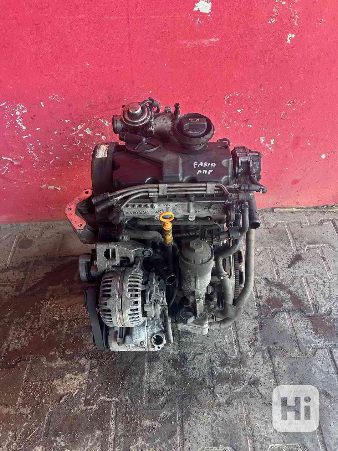 Motor Škoda Fabia 1,4TDI 55KW AMF prodám kompletní - foto 1
