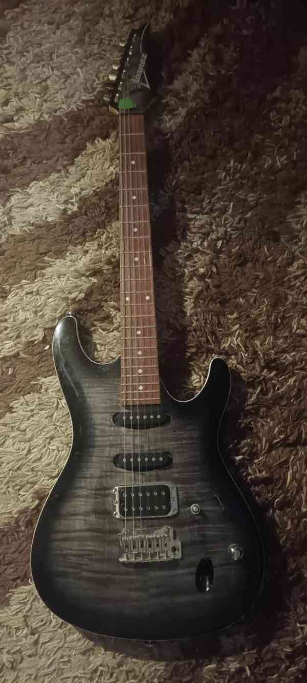 Elektrická kytara Ibanez SA260FM-TGB Transparent Grey Burst - foto 1