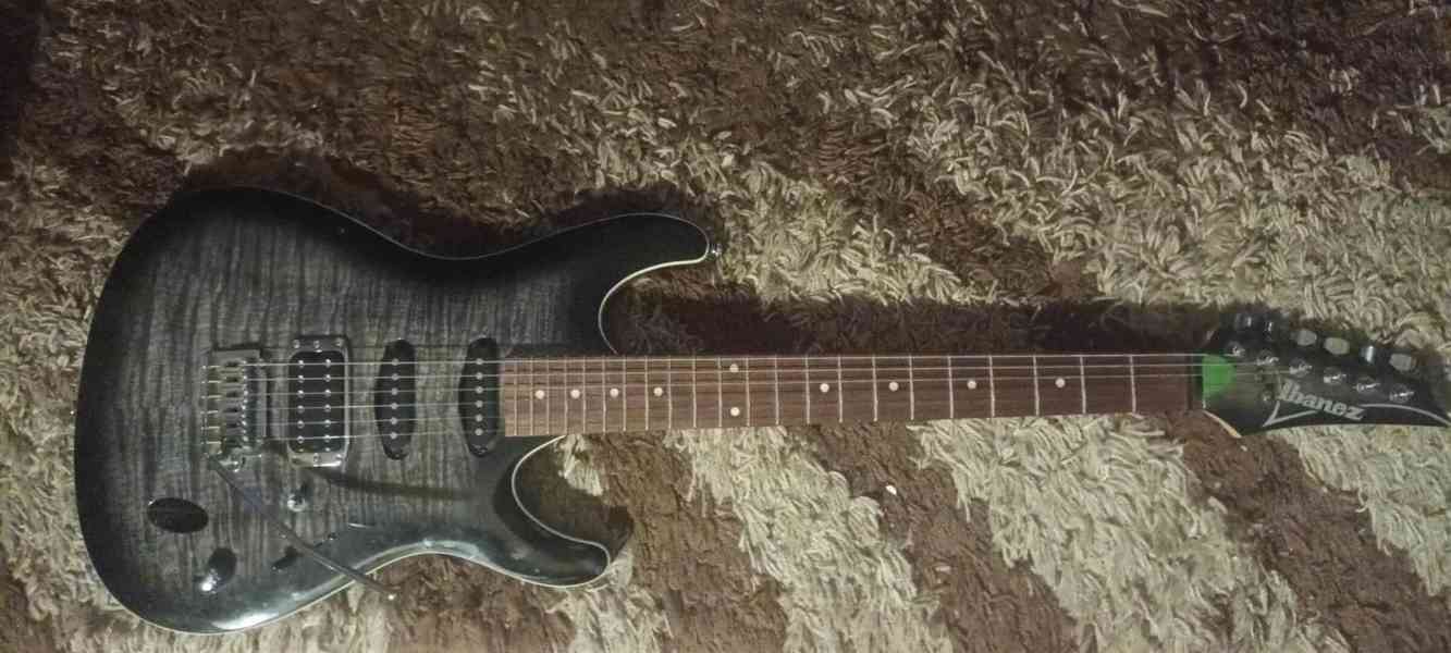 Elektrická kytara Ibanez SA260FM-TGB Transparent Grey Burst - foto 5