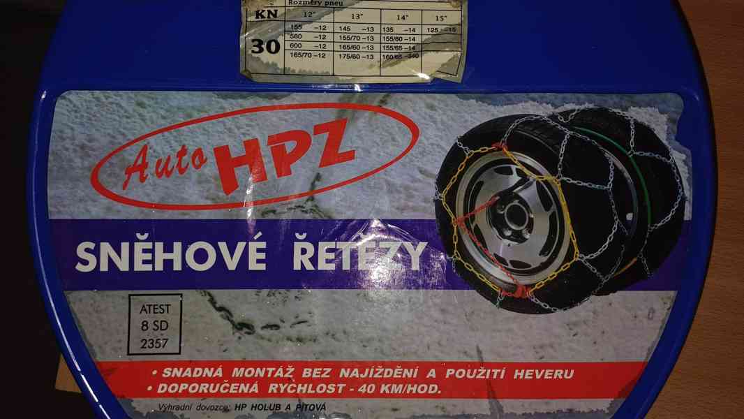 Sněhové řetězy - foto 2