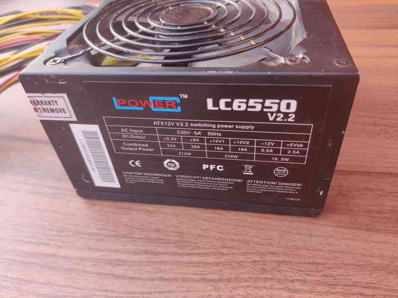 Počítačový zdroj - LC-Power LC6550 V2.2 s výkonem 550 W  - foto 3