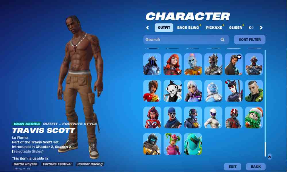 FORTNITE ÚČET - 250 skins,TRAVIS SCOT, SEASON 3 CHAPTER 1 - foto 11