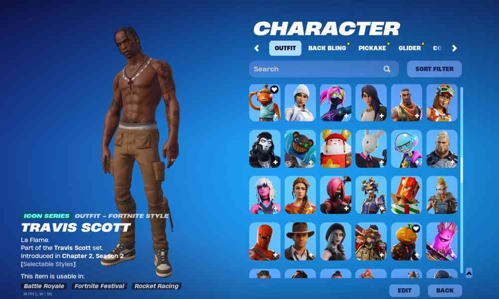 FORTNITE ÚČET - 250 skins,TRAVIS SCOT, SEASON 3 CHAPTER 1 - foto 5