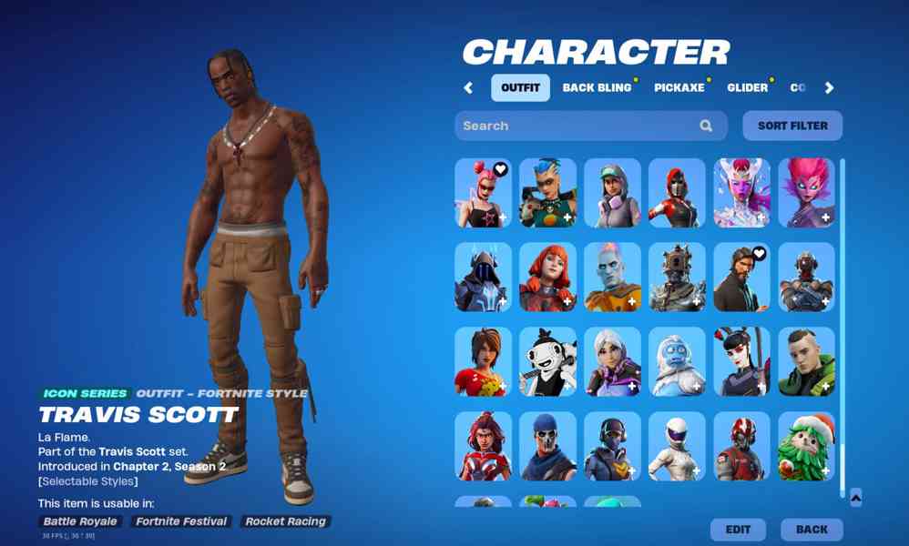 FORTNITE ÚČET - 250 skins,TRAVIS SCOT, SEASON 3 CHAPTER 1 - foto 10