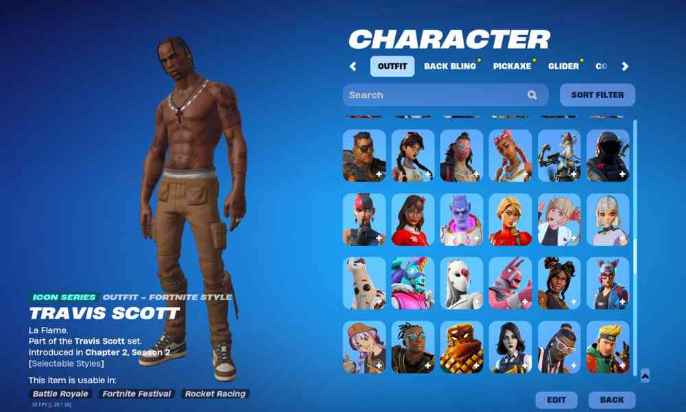 FORTNITE ÚČET - 250 skins,TRAVIS SCOT, SEASON 3 CHAPTER 1 - foto 6