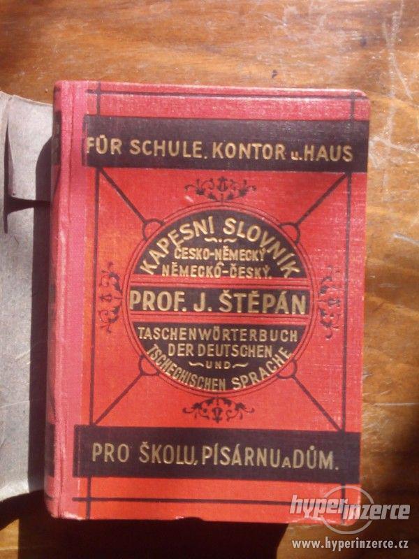 Nový kapesní slovník česko-německý a německo-český