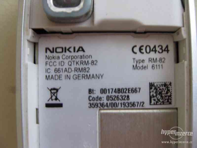Nokia 6111 - plně funkční kolibří mobilní telefony z r.2006 - foto 14