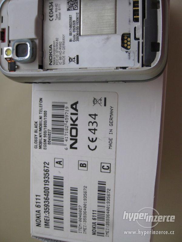 Nokia 6111 - plně funkční kolibří mobilní telefony z r.2006 - foto 15