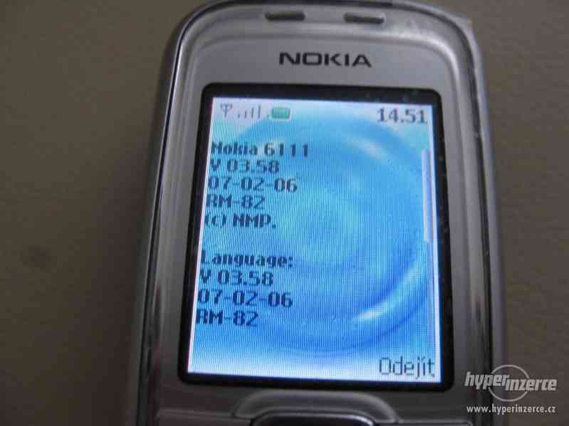 Nokia 6111 - plně funkční kolibří mobilní telefony z r.2006 - foto 22