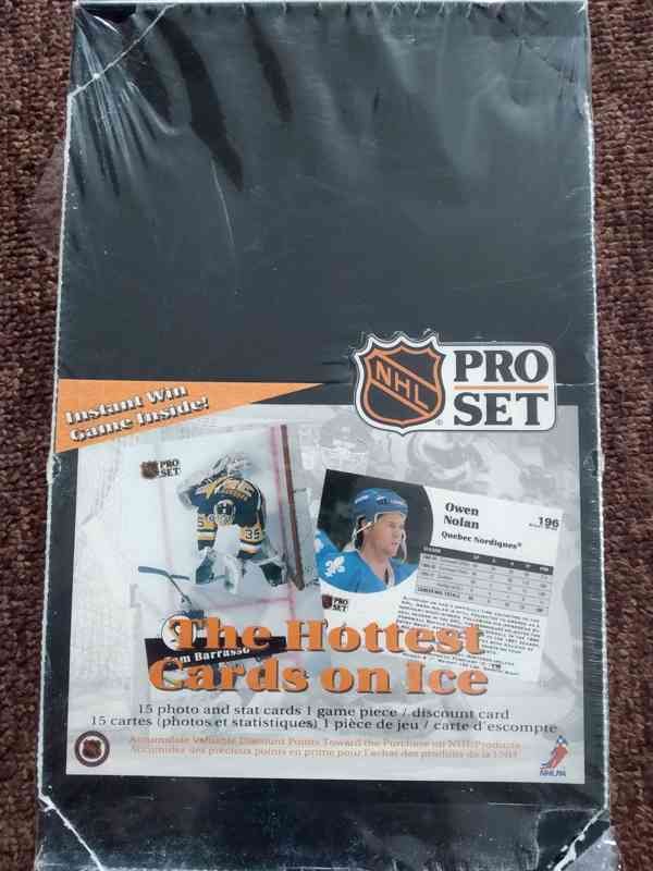 Box hokejových karet ProSet 91/92 - foto 1