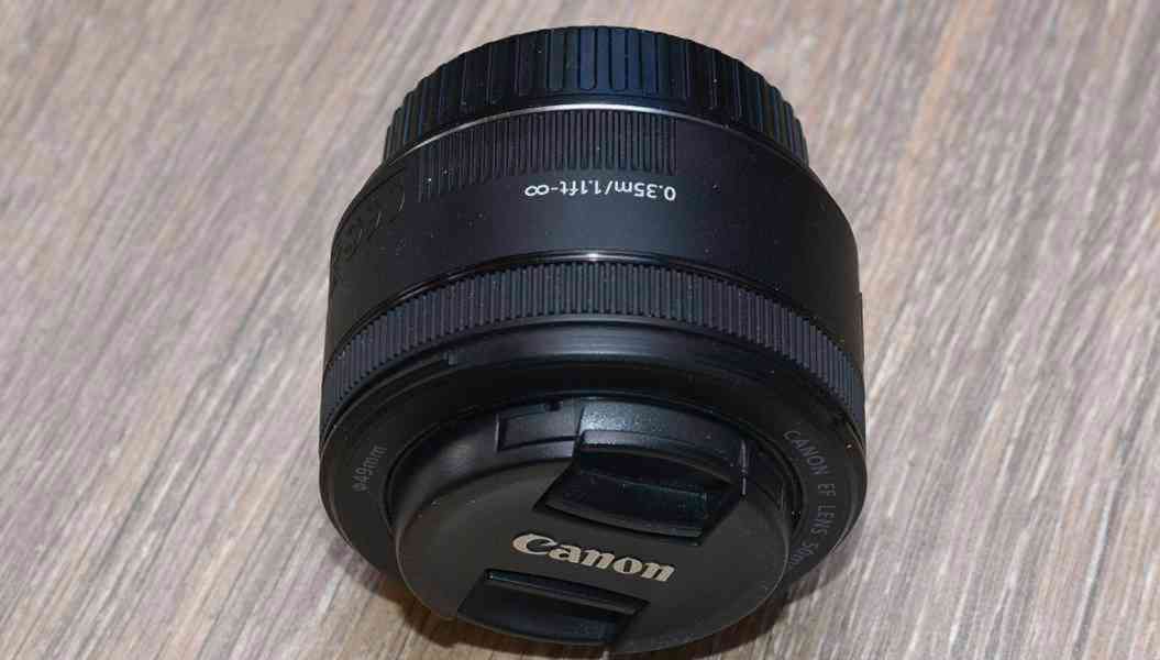 Canon EF 50mm f/1.8 STM **fullframe - formát*Pevný - foto 6