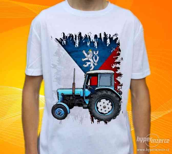 dětské tričko s traktorem ZETOR - foto 2