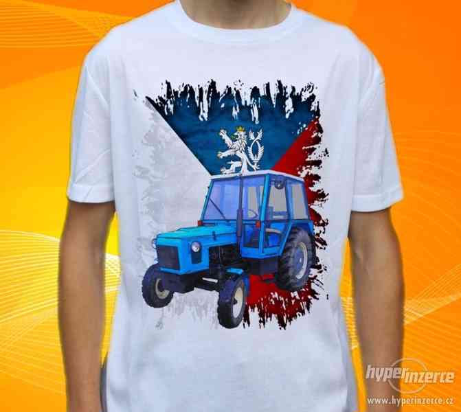 dětské tričko s traktorem ZETOR - foto 4