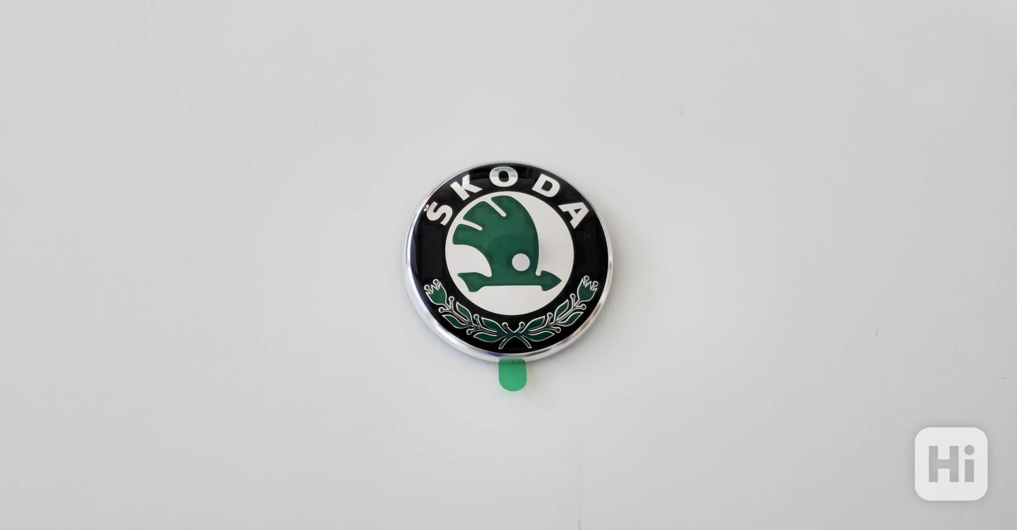 Nové ORIGINÁLNÍ logo Škoda 80 mm 1U0853621C  - foto 1
