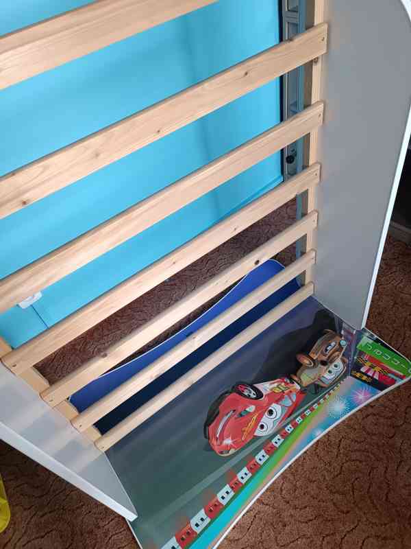 Postel 200x90cm s motivem z filmu "Auta"+ dárek zdarma - foto 3