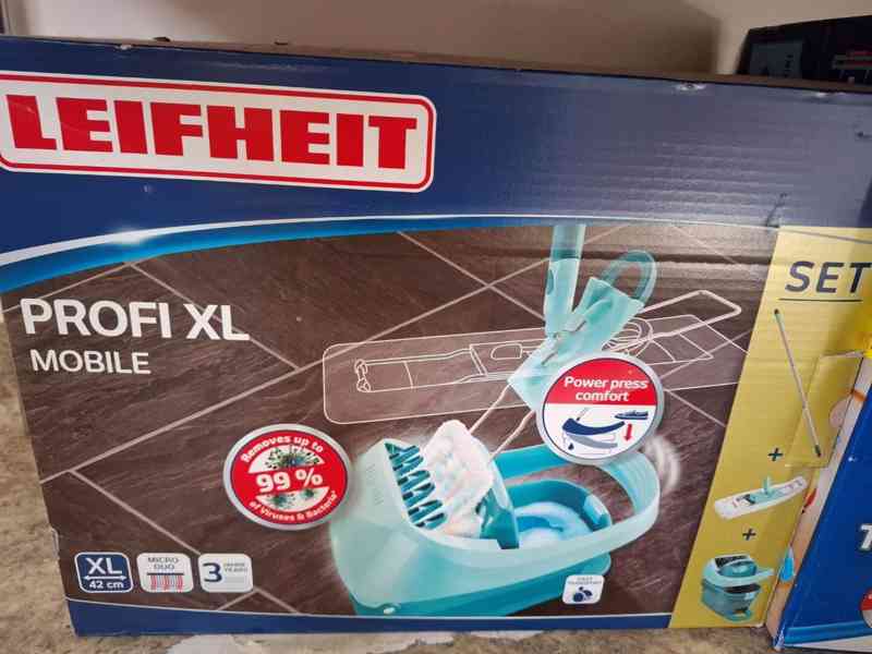 Úklidový MOP Leifheit Profi XL Mobile 