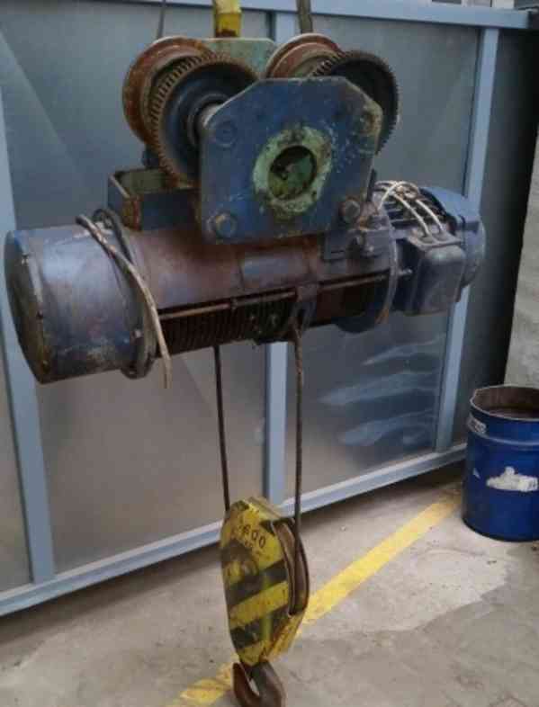 Kladkostroj jeřábový 3200kg (8254.)   - foto 4