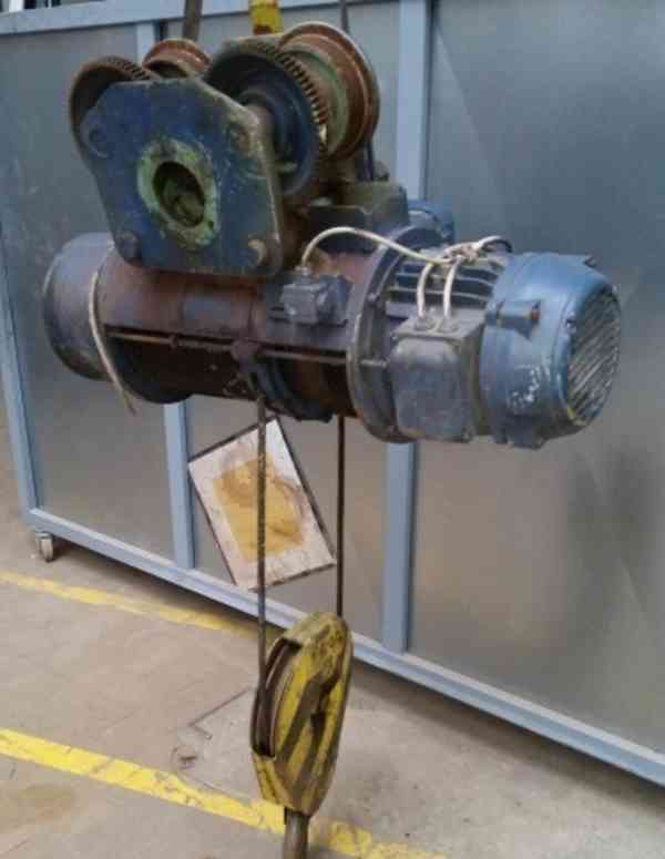 Kladkostroj jeřábový 3200kg (8254.)   - foto 5