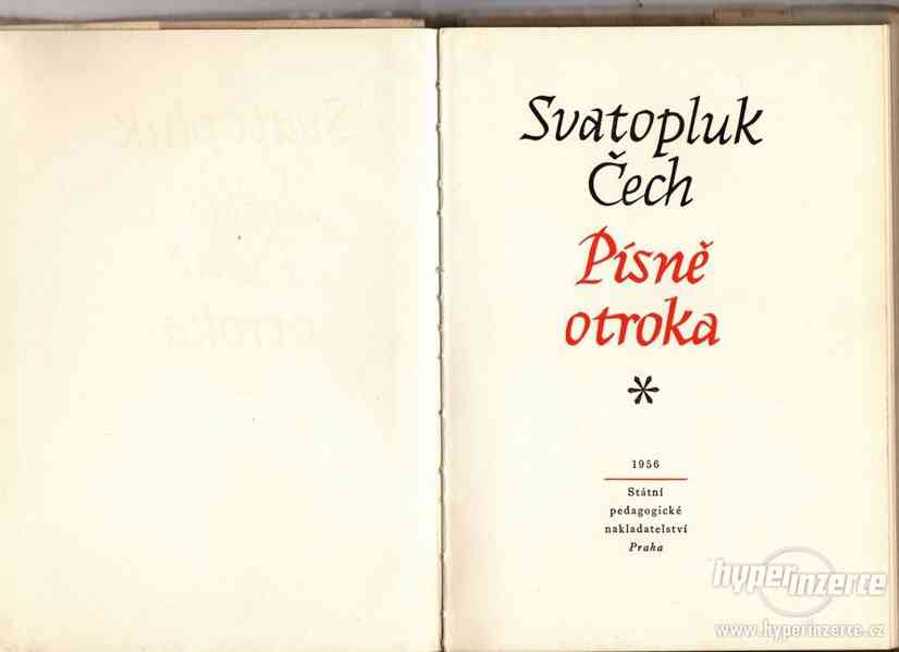 Svatopluk Čech - Písně Otroka , 1956 , 1. vydání - foto 2