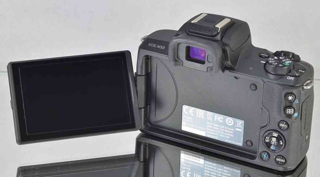 Canon EOS M50 APS-C CMOS*Full HDV*WIFI* 5300 Exp. - foto 7