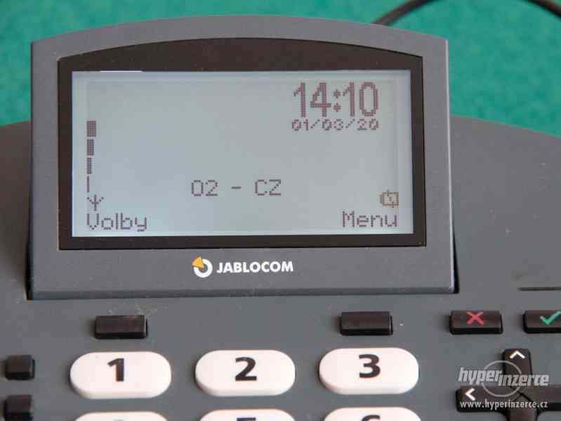 Stolní GSM telefon Jablotron - foto 5