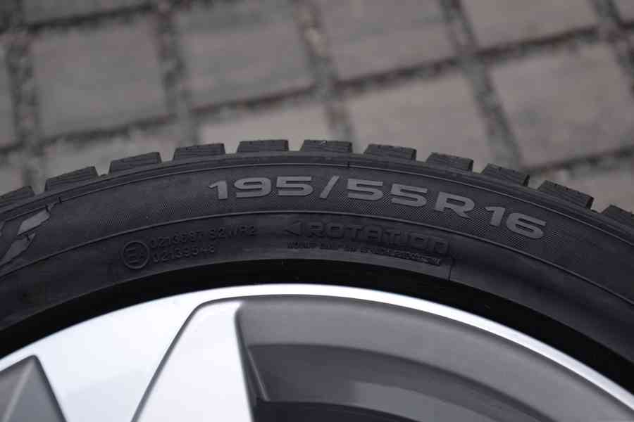 Š.Fabia IV/VW Polo. S.Ibiza -NOVÁ zimní ALU sada 195/55R16 - foto 3
