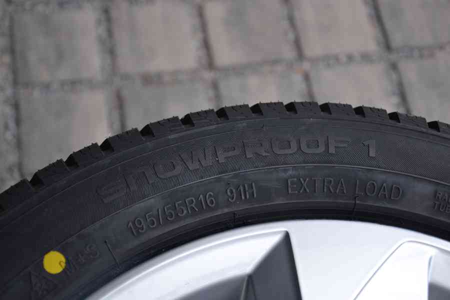 Š.Fabia IV/VW Polo. S.Ibiza -NOVÁ zimní ALU sada 195/55R16 - foto 21