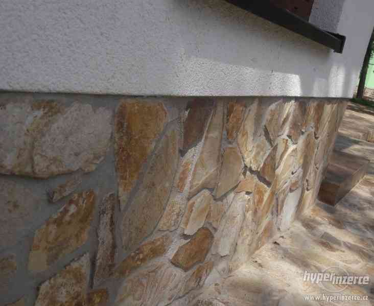 Obkladový kámen, kamenná dlažba, přírodní kámen, fasáda - foto 25