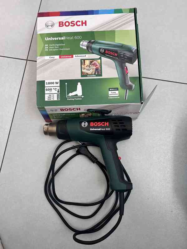 Horkovzdušná pistole Bosch UniversalHeat 600 - foto 2