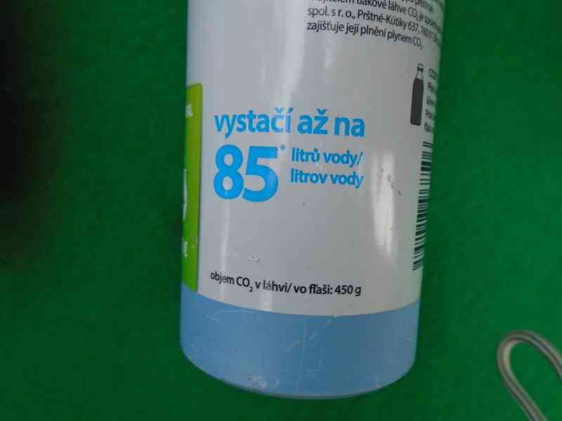 3x bomba bombička Co2 Sodastream pěkné 80L 425g poloprázdné - foto 7