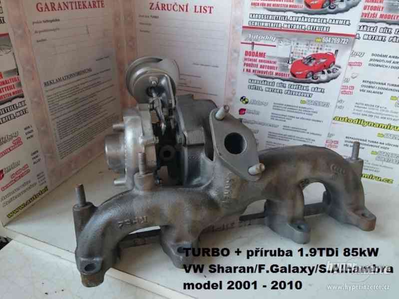 Turbo 1.9TDi 85kW VW Sharan/F.Galaxy/S.Alhambra 2001 -2010 - foto 1