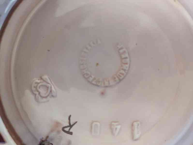 Originální dekorativní retro talíř – Made in Czechoslovakia  - foto 5