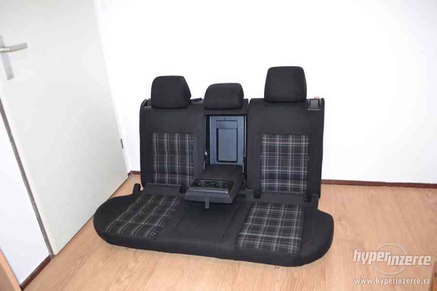 Kompletní sedadla Golf 6 GTI r.v.2012 - foto 7