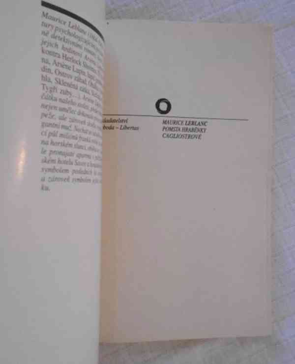 Maurice Leblanc - Pomsta hraběnky Cagliostrové - 1993 - foto 2