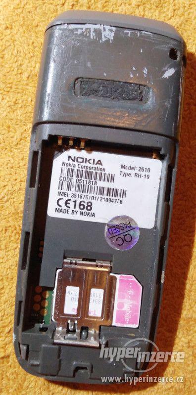 Nokia 2610 - vč. nabíječky!!! - foto 10