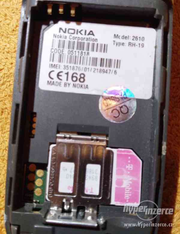 Nokia 2610 - vč. nabíječky!!! - foto 11