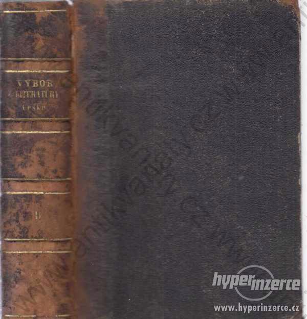 Výbor z literatury české Karel Jaromír Erben 1868 - foto 1
