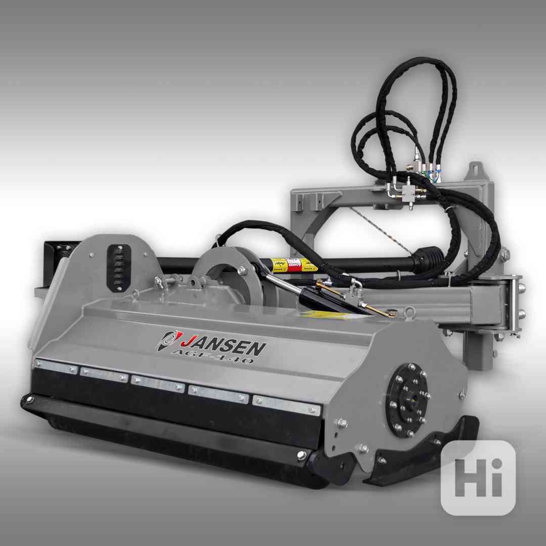 Jansen AGF-140 - 140cm priekopový mulčovač - foto 1