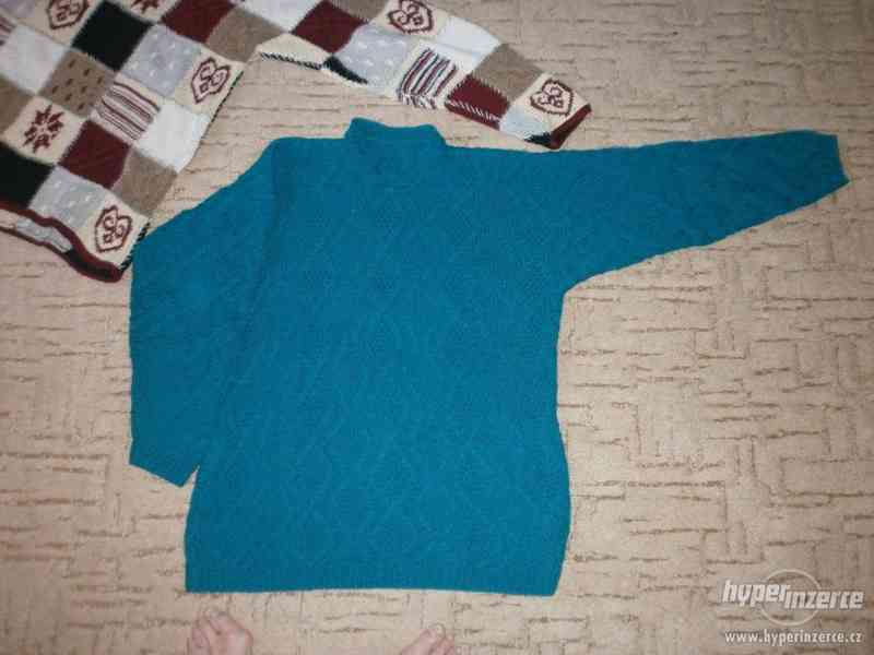 Prodám ručně pletené svetry - foto 3