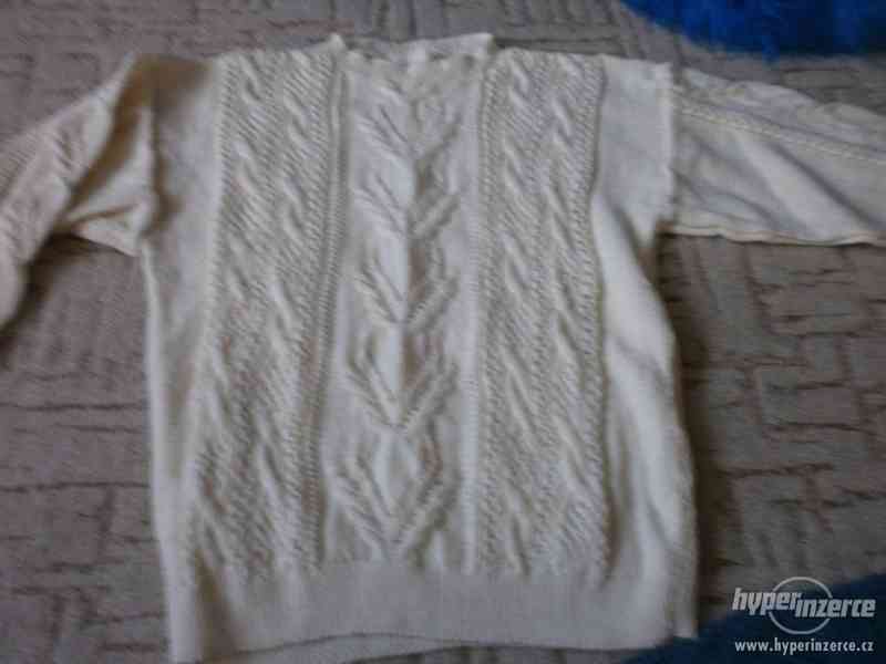 Prodám ručně pletené svetry - foto 4