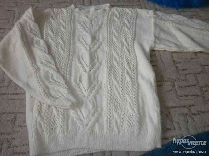 Prodám ručně pletené svetry - foto 5