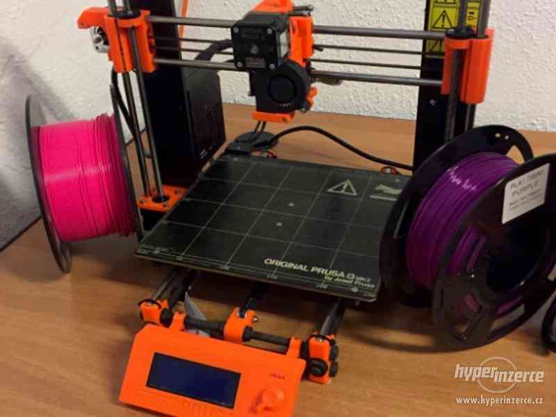 Plně funkční 3D tiskárna Prusa MK2 - foto 1
