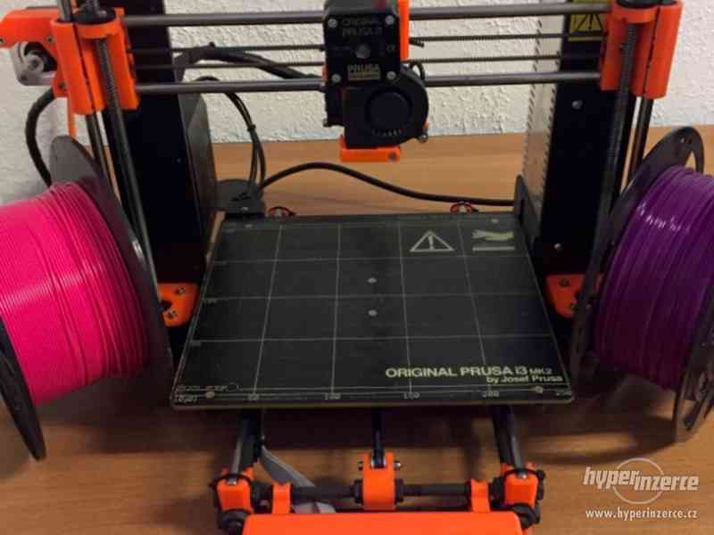 Plně funkční 3D tiskárna Prusa MK2 - foto 2