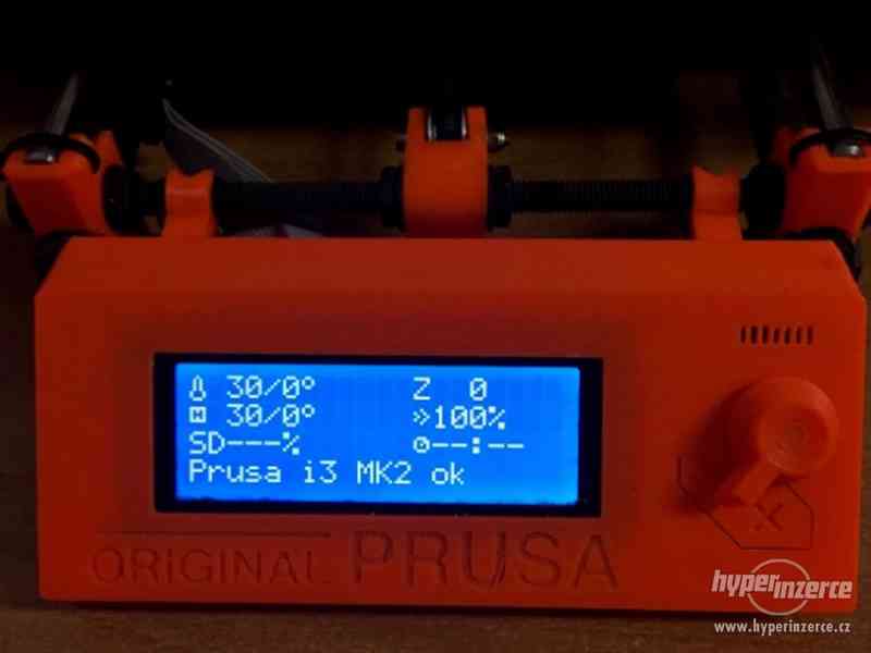 Plně funkční 3D tiskárna Prusa MK2 - foto 3