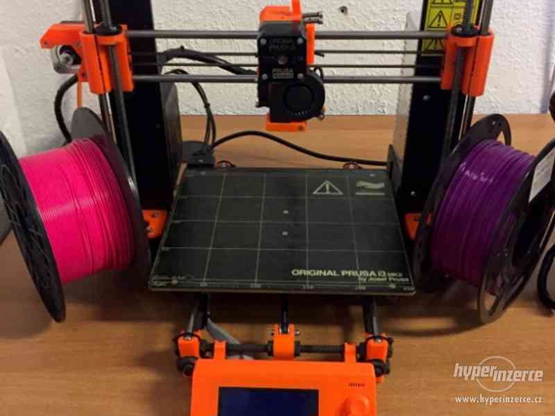 Plně funkční 3D tiskárna Prusa MK2 - foto 4