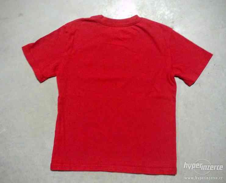 Dětské červené triko P.S. Aéropostale – vel. 6 let – 122 cm - foto 4