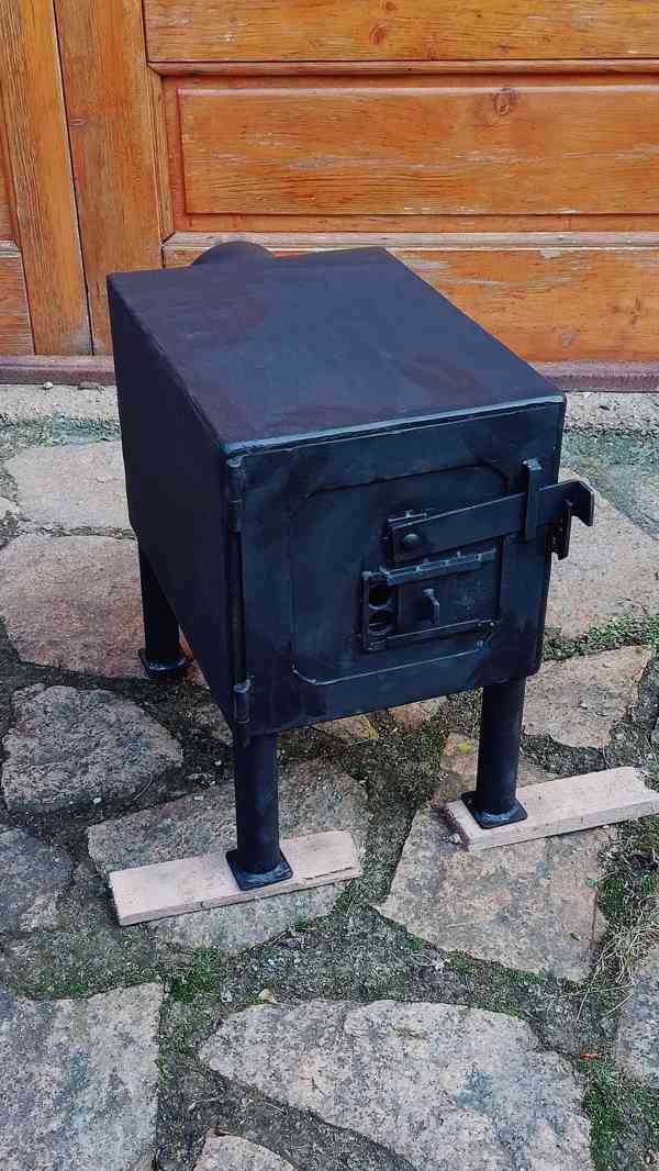 Prodám nové masivní topeniště k udírně síla 5mm - foto 1