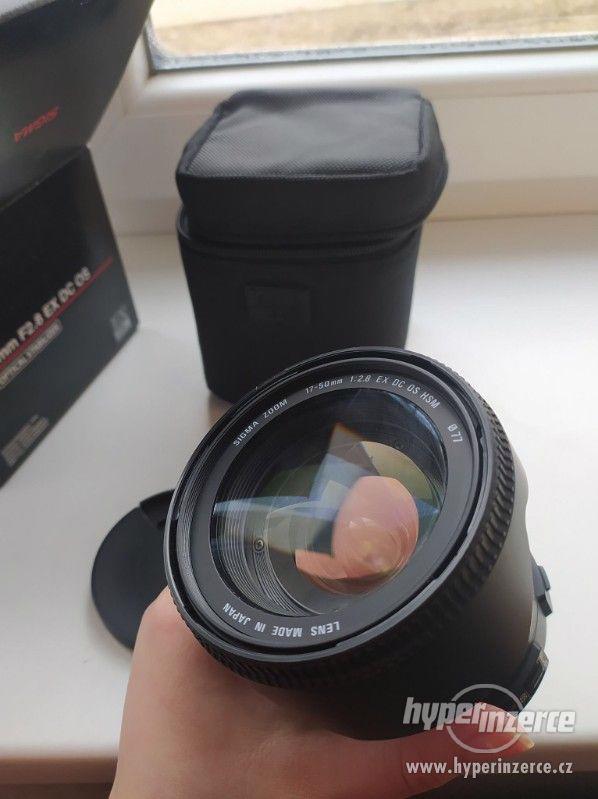 Sigma 17-50 mm f/2,8 EX DC OS HSM pro Canon - foto 2